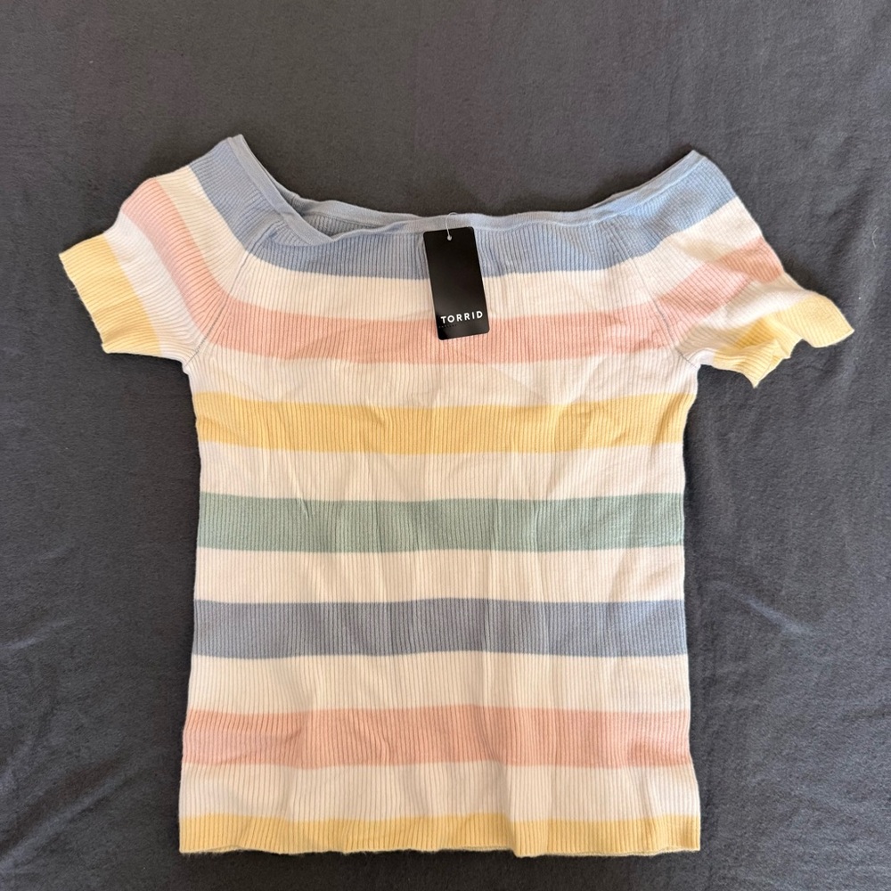 New Torrid Off Shoulder Top